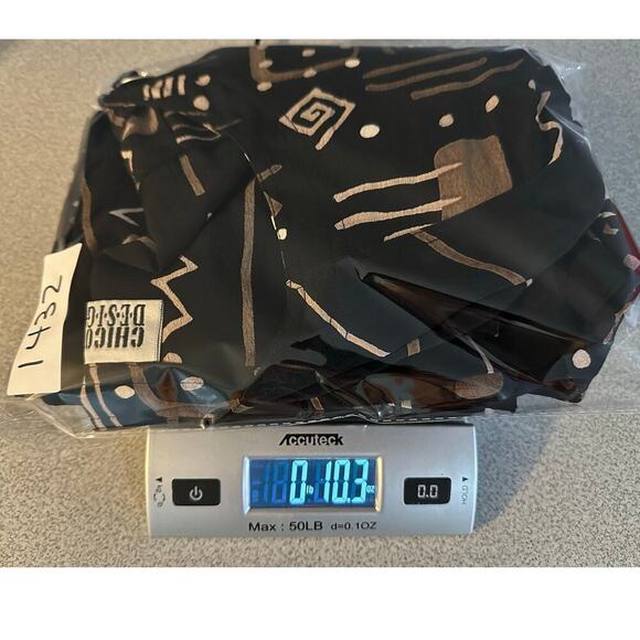 Chicos Design Vintage‎ Sz S Aztek Tribal Tunic Blouse Button Up Western Abstract - Picture 14 of 14